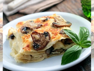 Nöt- och svamplasagne Dolmio